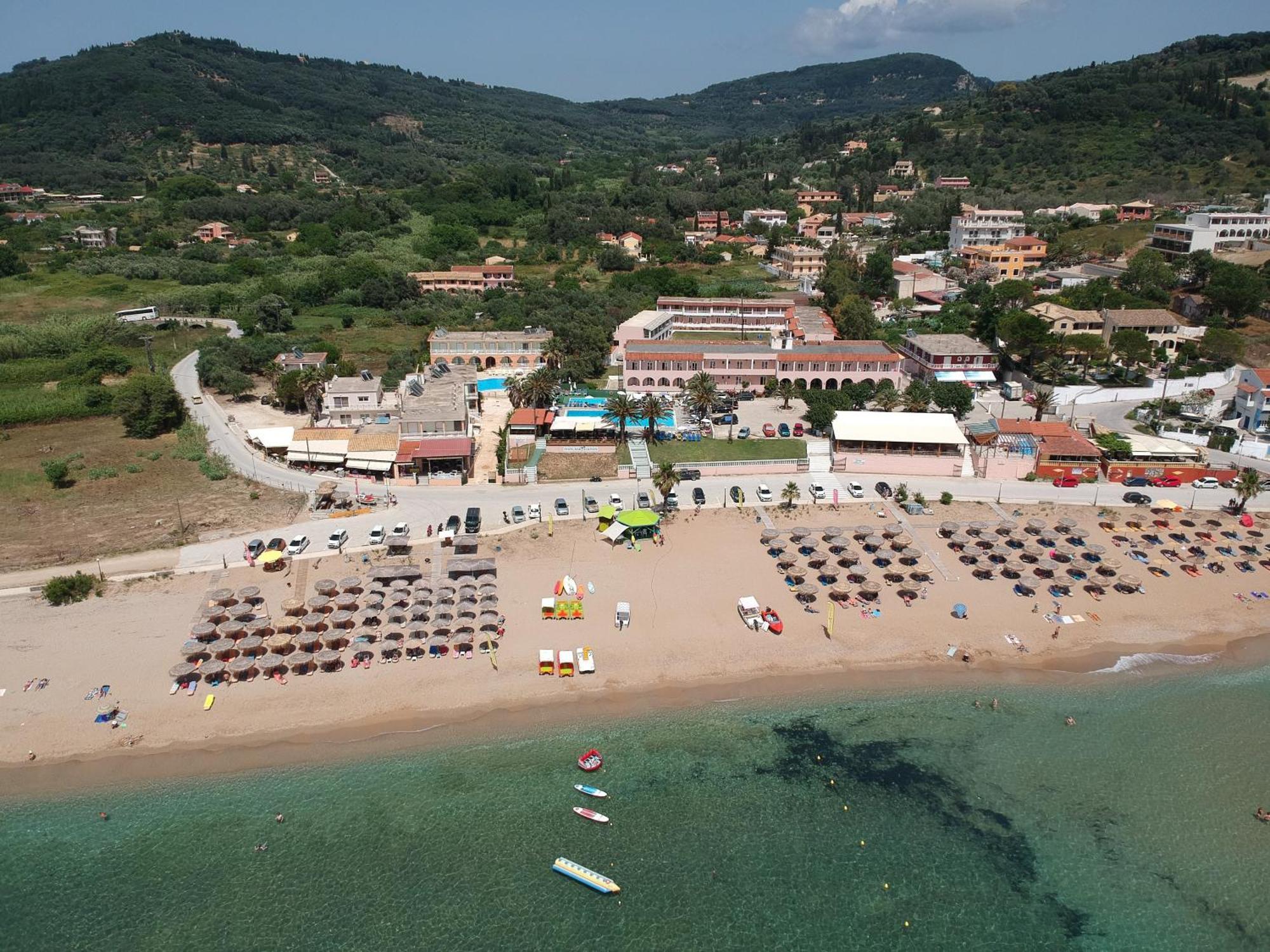 Alkyon Beach Hotel Agios Georgios Pagon Exterior foto